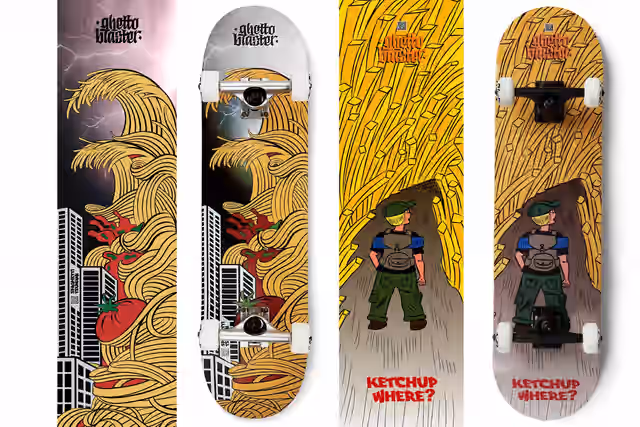 Ghettoblaster skateboards